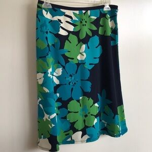 Express floral skirt